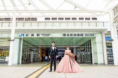 Hiroshima Station×Granvia 駅ロケ フォトウエディン