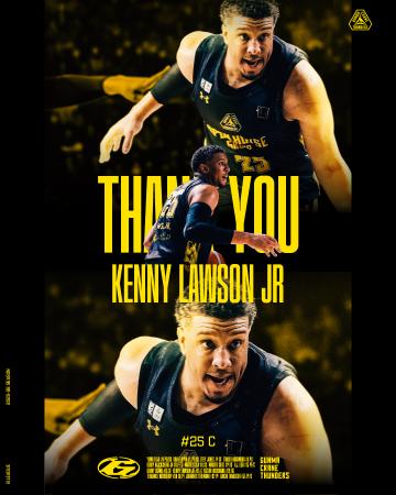 ケニー・ローソン・ジュニア選手 退団のお知らせ