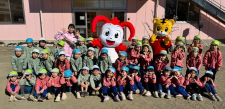 コラショとしまじろうが全国の幼稚園・保育園を訪問！