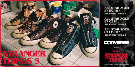 CONVERSE×ストレンジャー・シングス、最終章配信記念