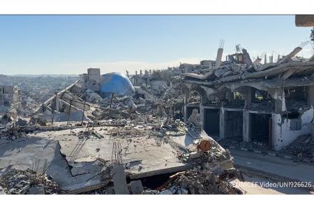 ガザ停戦3カ月　100人以上の子どもが死亡　現地ユニセ