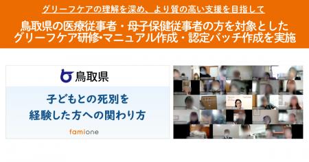 鳥取県の医療従事者・母子保健従事者の方を対象とした