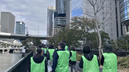 90日チャレンジ!リーガチャリティウォークを実施しま