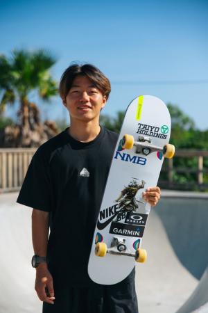スケートボード・男子パーク永原悠路選手との所属契約