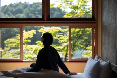 【星のや軽井沢】軽井沢の自然の中で、良質な睡眠へと