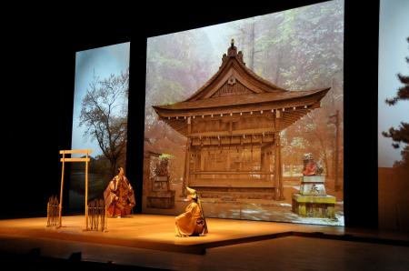 [能楽×現代美術～ヤマガミユキヒロが描く幽玄の世界～