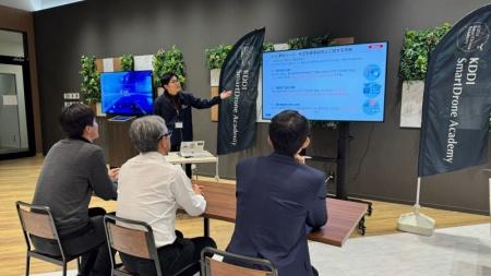 KDDIスマートドローンアカデミーにてドローン国家資格