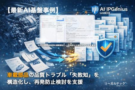 車載部品の品質トラブル「失敗知」を構造化し、再発防