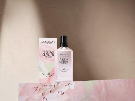 【ロクシタン】ピュアなホワイトティーが、この春、桜