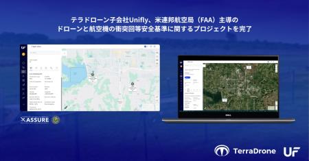 テラドローン子会社Unifly、米連邦航空局（FAA）主導