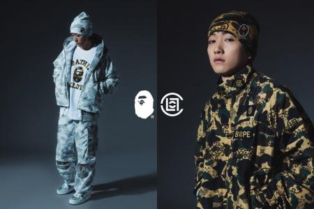 BAPE(R)︎ x CLOT カプセルコレクション