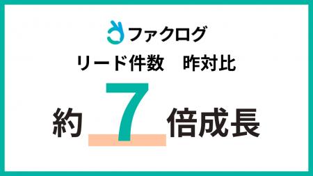 金融業界のプラットフォーム「ファクログ」、リード件