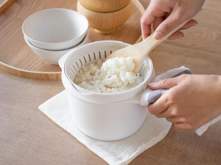 【リニューアル】レンジで炊き立て革命！スチームの力