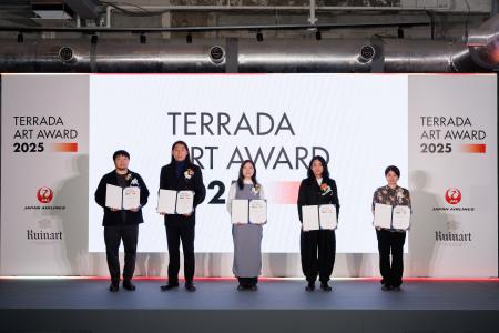 「TERRADA ART AWARD 2025」、ファイナリストへ授与さ