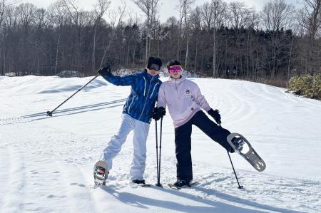 【函館大沼プリンスホテル】　静寂の雪原へ、一歩踏み