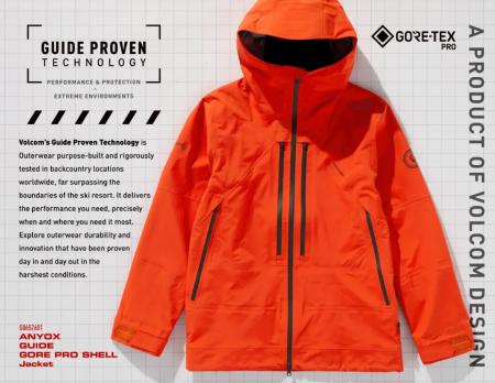 VOLCOM - プロが極限下で信頼する本物。『GPTシリーズ