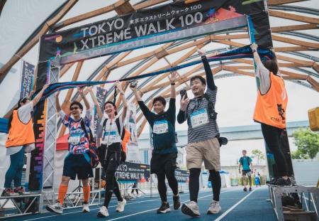朝日新聞社主催「東京エクストリームウォーク１００」