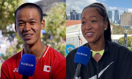 1/18（日）開幕「全豪オープンテニス」WOWOWが大坂な