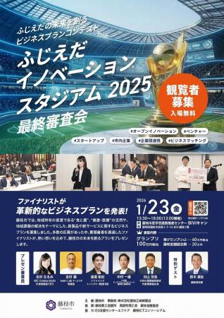 「ふじえだイノベーションスタジアム2025」最終審査会