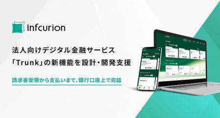 法人向けデジタル総合金融サービス「Trunk」における