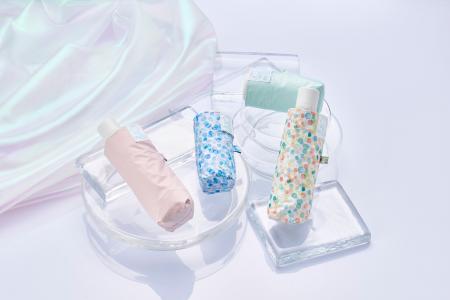 約11.7cm、世界最小級の折りたたみ傘が遮光率・UVカッ