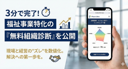 あなたの施設は大丈夫？現場と経営の乖離をたった3分