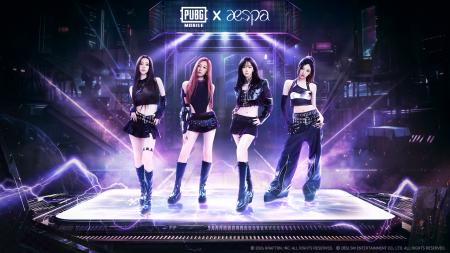 PUBG MOBILEがグローバルアーティスト「aespa」とコラ