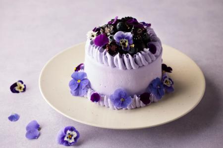 紫で伝える特別な想い！バレンタイン限定オーガニック