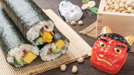 節分がオフィスを変える？「恵方巻きケータリング」で