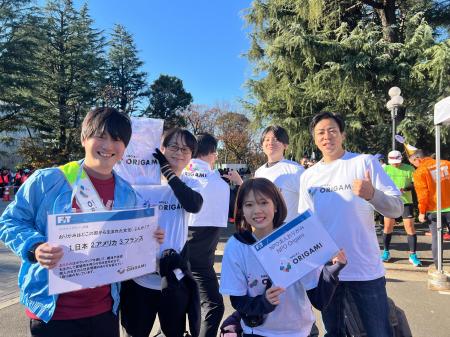 NPO法人おりがみ、FITチャリティ・ラン2025に参加