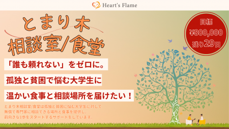 孤独と貧困で悩む学生に温かい食事と相談場所を届けた