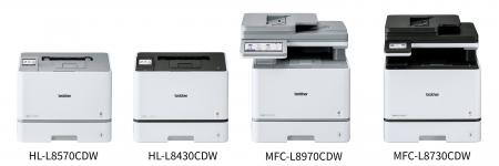 ブラザー、A4カラーレーザープリンター・複合機４機種