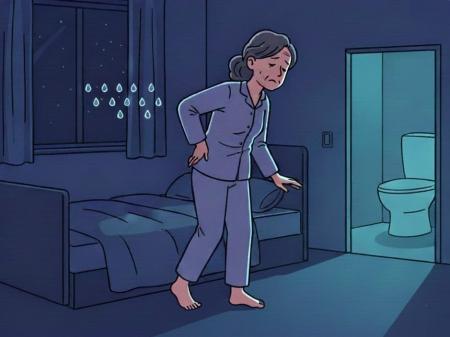 熟睡できない原因1位は「夜中のトイレ」　中高年の65