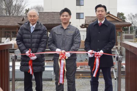 【ものつくり大学】草加市との木橋リノベーショutf-8