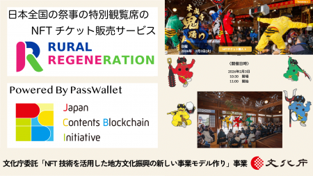JCBIのPassWallet(R)を導入した日本各地の祭事の特別