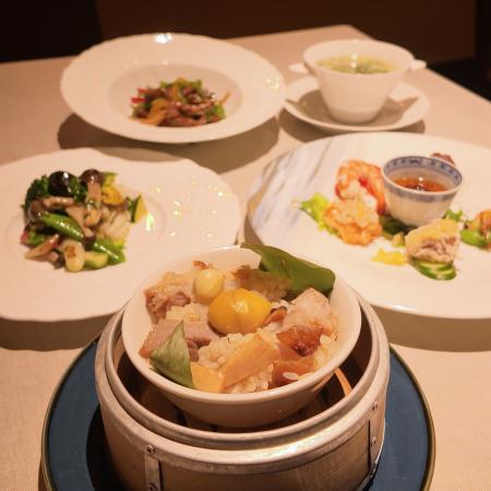 春の訪れを味わう『春さき中華フェア～桃色に染まるご