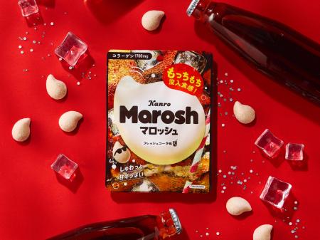 もっちもち没入食感グミ「マロッシュ」 大好評のフレ もっちもち没入食感グミ「マロッシュ」 大好評のフレ