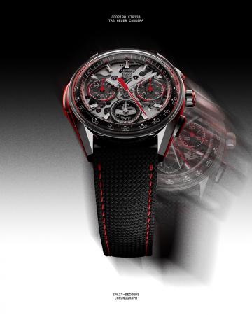 タグ・ホイヤー、コレクション初のスプリットセコンド