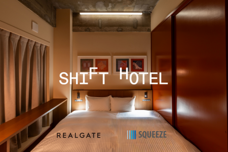 SQUEEZE、リアルゲイトと包括提携し都心4拠点でホテル SQUEEZE、リアルゲイトと包括提携し都心4拠点でホテル