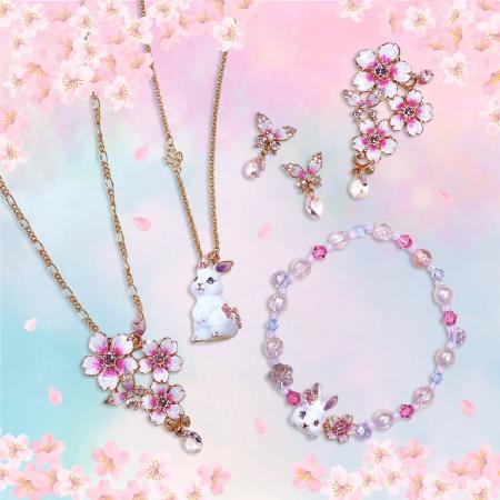 【ANNA SUI】春らしい桜と白うさぎのコレクション