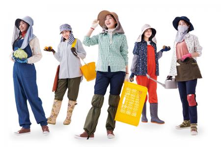 毎日の畑コーデがもっと楽しくなる！　「のらスutf-8