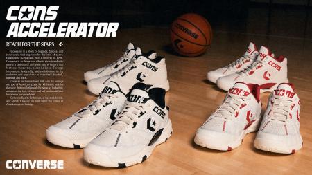進化を続ける〈CONVERSE BASKETBALL〉「CONS ACCELERA