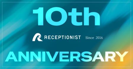 年間受付回数500万回突破／創業10周年クラウド受付シ