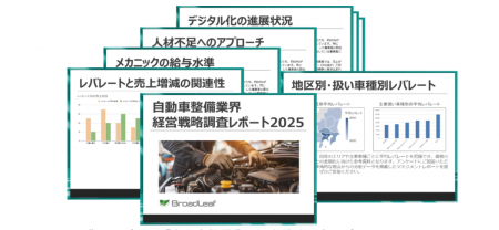 ブロードリーフ、全国266社の経営実態を調査した「経