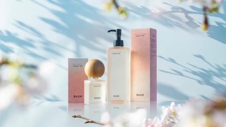 BAUM、「サクラツリー」オードトワレとハンドウォッシ