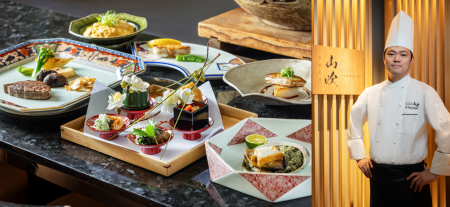 鉄板割烹「山吹」徳留料理長 就任１周年記念 冬の高級