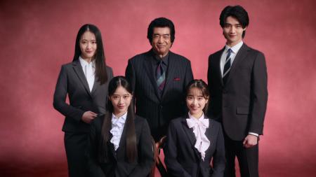 藤岡ファミリーのきょうだいが変身！入学入社のutf-8