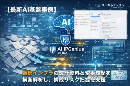 通信インフラの設計資料と変更に関する記録を横断解析