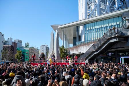 「東京ソラマチ(R)節分豆まき」1月31日(土)、2月1日(