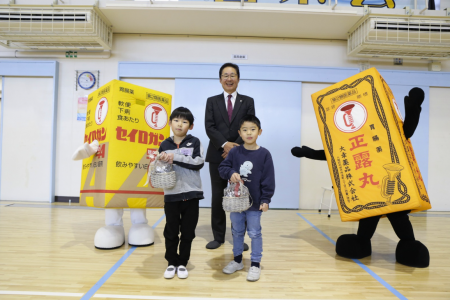 子どもたちの命を守る“音の備え”を ラッパのマークの